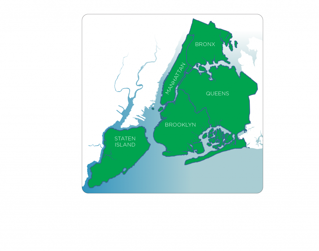 map image of new york city region